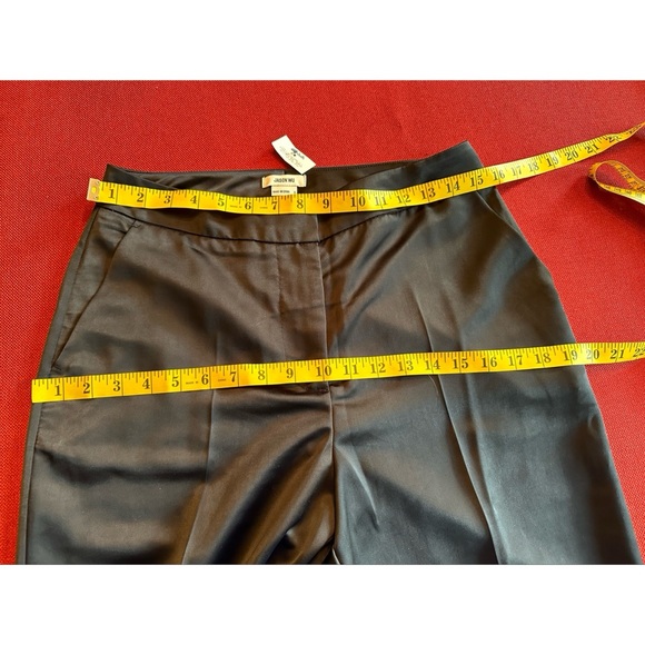 Jason Wu Black Satin Vest and Wide Leg Pants Set, NWT, Size 6 - Picture 13 of 16